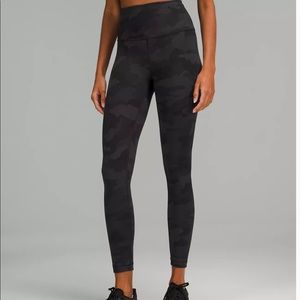 Lululemon 28” align black camo legging
